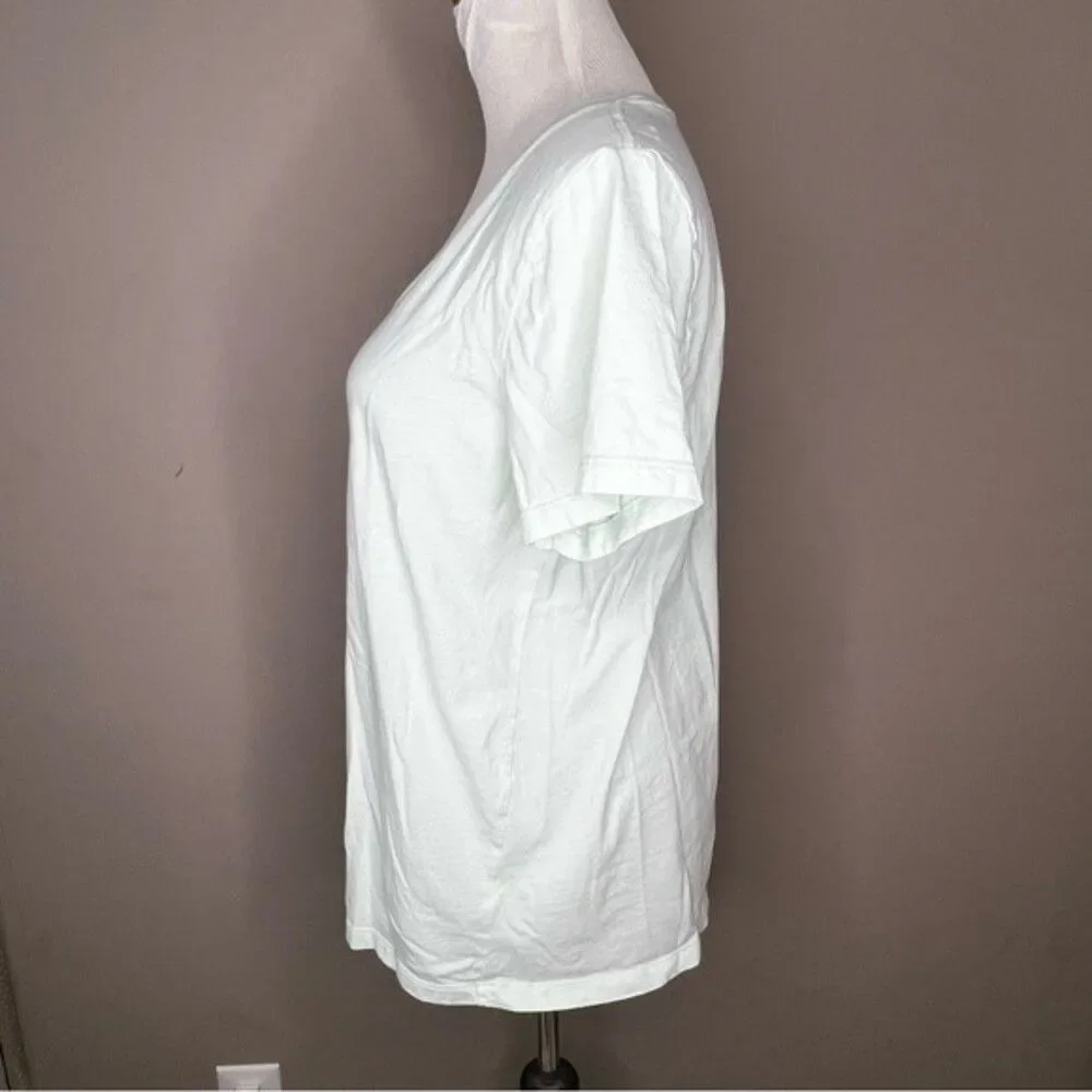 J. Crew Garmet Dyed Tee Mint Green